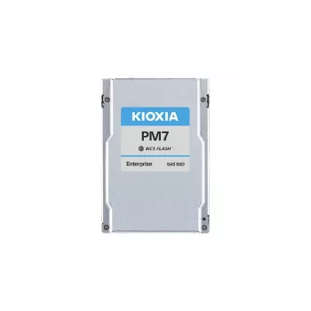 SSD Kioxia PM7-R 2.5 cala SAS 7.68 TB — BiCS FLASH TLC, odczyt 4200 MB/s, zapis 4100 MB/s