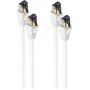 Kabel sieciowy ShiverPeaks BS08-41076-2 10m Cat8.1 F/FTP Biały