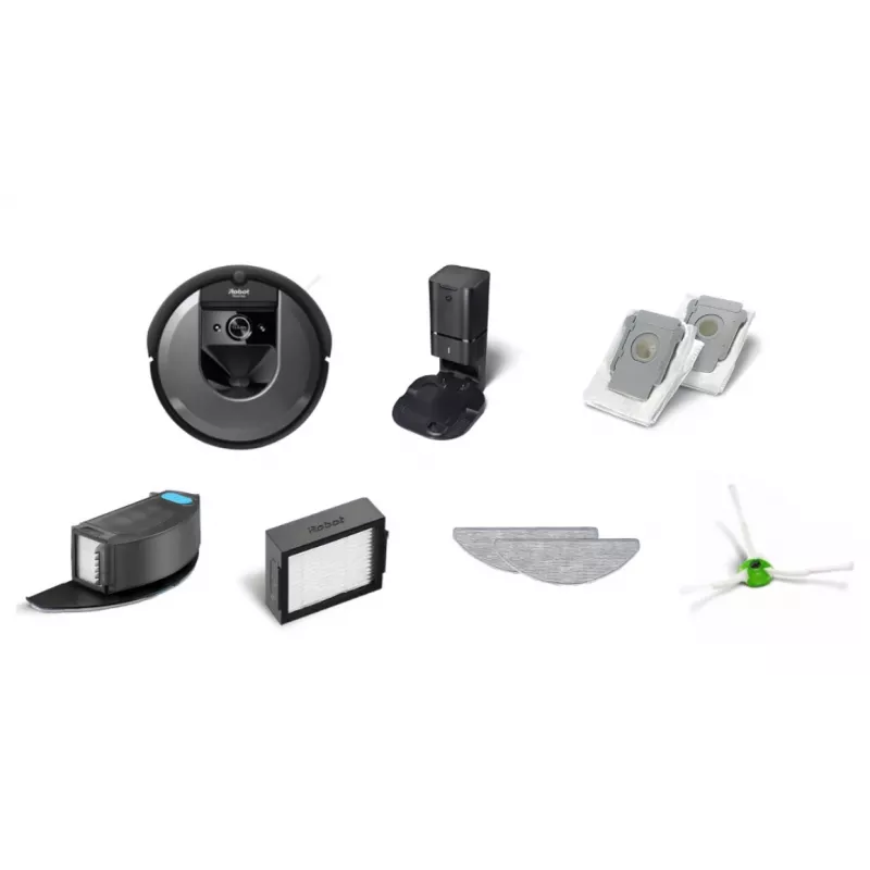 Robot sprzątający iRobot Combo i8+ Bezworkowy Czarny