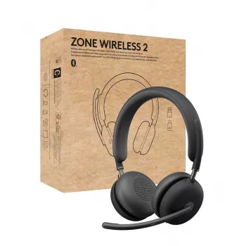Zestaw słuchawkowy Logitech Zone Wireless 2 UC
