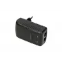 Zasilacz PoE Extralink POE-24-12W 24V 0.5A 12W wewnętrzny wtyczka ścienna, czarny