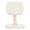 Stojak na tablet i telefon Baseus Seashell Series Pink — regulowana wysokość, lekki