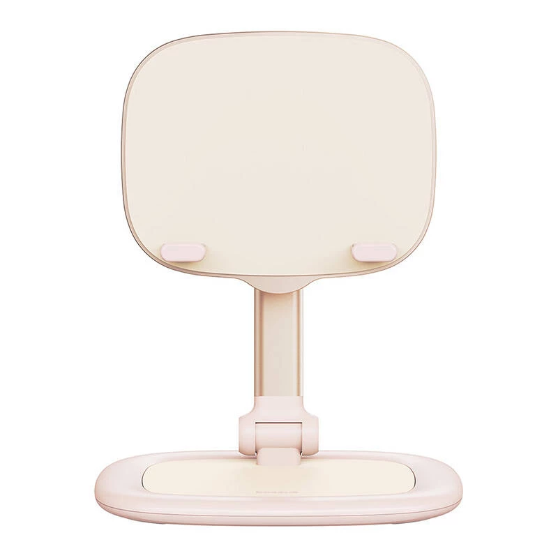 Stojak na tablet i telefon Baseus Seashell Series Pink — regulowana wysokość, lekki