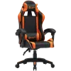 Fotel gamingowy CANYON Core SGCH2 Czarno-Pomarańczowy — ergonomiczny design, regulowana wysokość