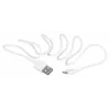 Kabel USB SAVIO CL-123 USB 2.0, USB A na Micro-USB B, 1 m, biały