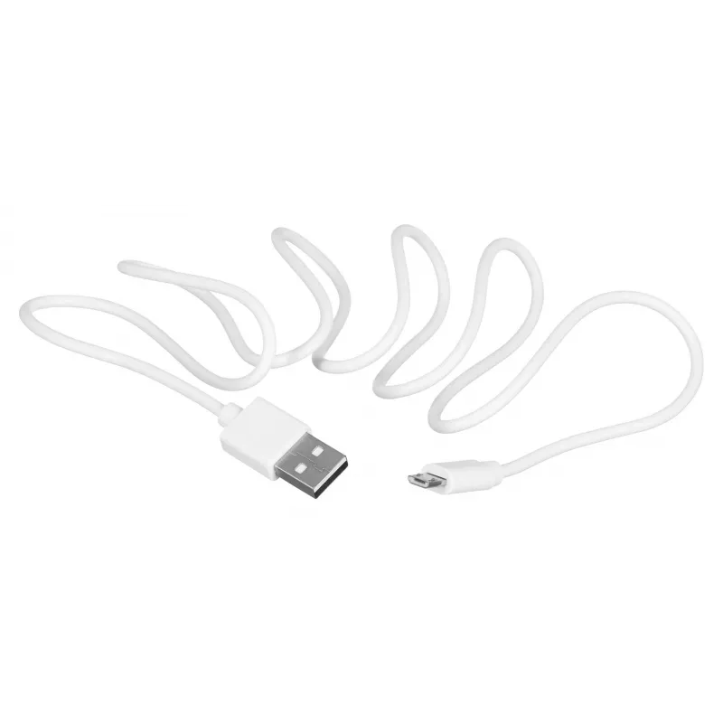 Kabel USB SAVIO CL-123 USB 2.0, USB A na Micro-USB B, 1 m, biały