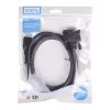 TB HDMI-DVI-kabel 1,8 M. gold-braided, DVI 24 + 1