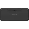 Logitech Pebble Keys 2 K380s - Klawiatura - Bezprzewodowa - Bluetooth LE - QWERTY - Układ nordycki (duński/fiński/norweski/szwedzki) - tonal graphite (920-011879)