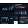 Router biurkowy MERCUSYS MR25BE EasyMesh Wi‑Fi 7 dwuzakresowy 2.4/5 GHz, 3600 Mbps, 3× Gigabit LAN, 4 anteny zewnętrzne