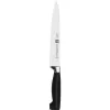 Zestaw bloku na noże/nożyce ZWILLING 35145-007-0 — 7-częściowy z nożem szefa kuchni, nożem do obierania, nożem do chleba, nożycami kuchennymi, czarny blok