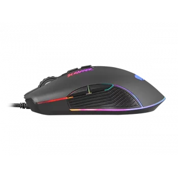 Mysz FURY Scrapper dla graczy symetryczna USB Typ-A Optyczna 6400 DPI