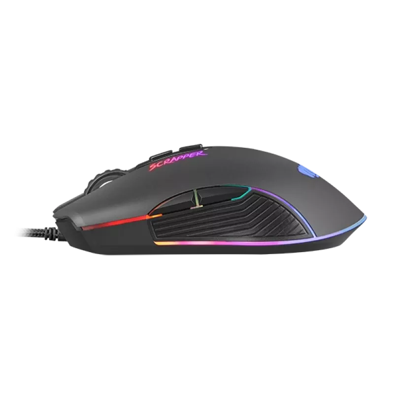 Mysz FURY Scrapper dla graczy symetryczna USB Typ-A Optyczna 6400 DPI