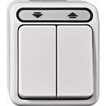MERTEN Rollladentaster MEG3755-8029 lichtgrau AQUASTAR MEG3755-8029 (MEG3755-8029)