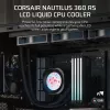 Chłodnica cieczy All-in-one Corsair Nautilus 360 RS 12 cm 2100 RPM Czarny