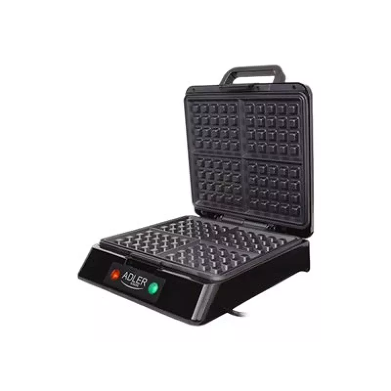 Gofrownica Adler AD 3036 na 4 gofry, czarno-szara, 1500 W