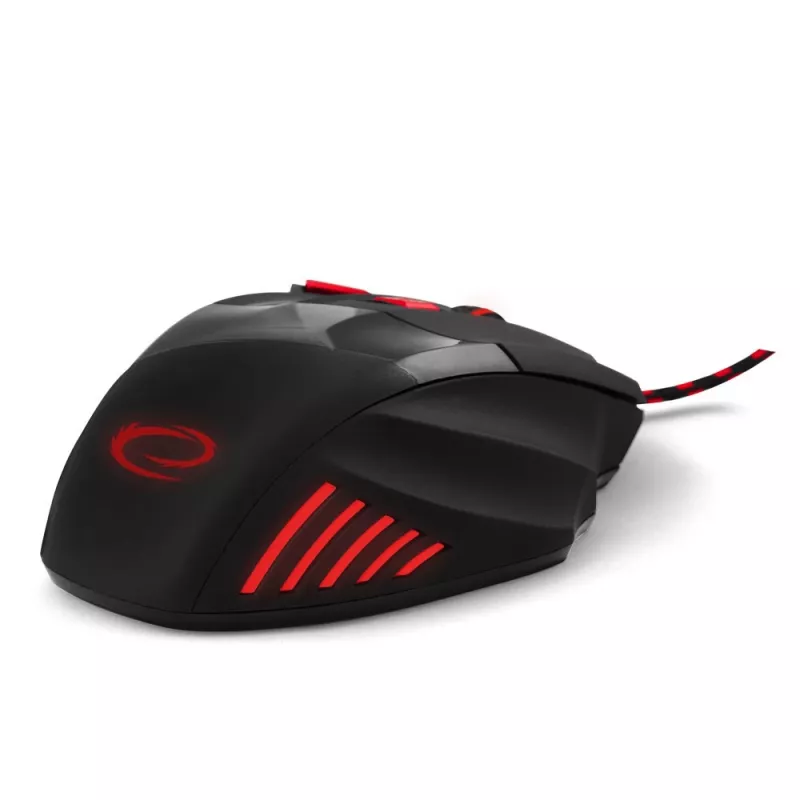 Esperanza EGM201R mysz USB Typu-A Optyczna 2400 DPI Praworęczna