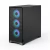Obudowa PC Fractal Design Pop 2 Air Czarny TG RGB Midi Tower — ATX/Micro‑ATX/Mini‑ITX, 3x120mm przód, 1x120mm tył, zatoki 2,5 cala+3,5 cala