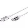 Goobay kabel Ethernet USB-C 3.1 na RJ45 cienki 1 m - łączy router, modem lub (74385)
