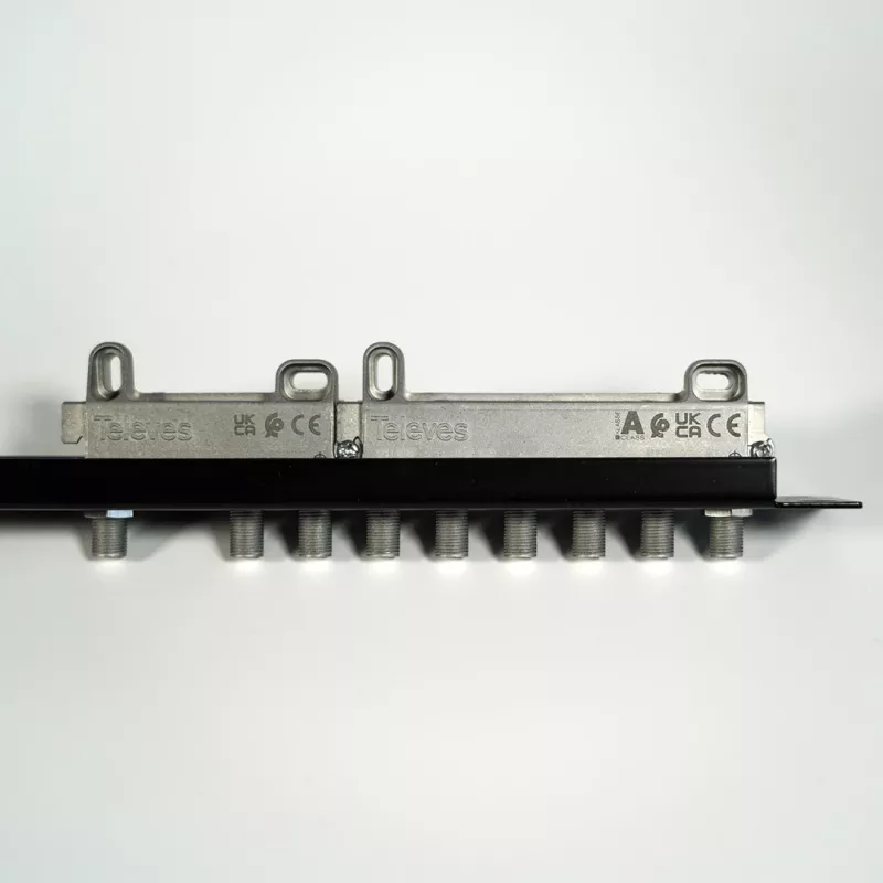 Rozgałęźnik Televes 6-drożny VT612FZ 5–1218 MHz 12 dB