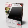 Adler AD 6513 płyta grzewcza Czarny Blat 29 cm Strefa płyta indukcyjna 1 strefa(y)