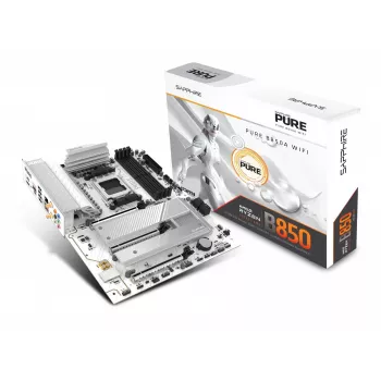 Płyta główna Sapphire PURE B850A WIFI7, AMD B850, Socket AM5, ATX, DDR5