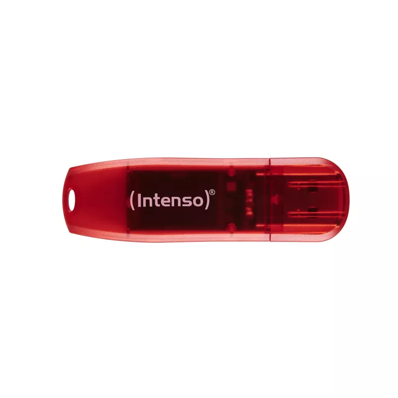 USB flash drive Intenso 128 GB USB Type-A 2.0 czerwony Transparent