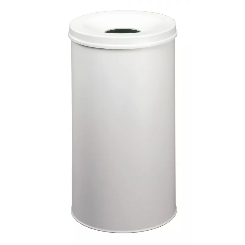 Trash Can Durable 330710 60L Round Steel szary