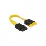 Kabel SATA DeLOCK 0,1m 2xSATAIII