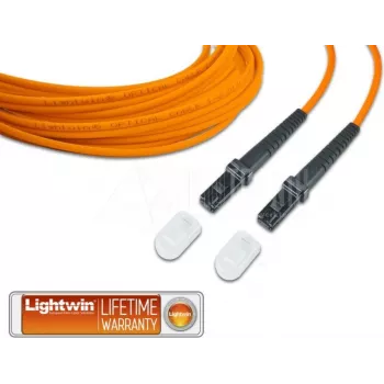 Lightwin wysokiej jakości dupleksowy kabel krosowy LWL, MM OM2, MTRJ - MTRJ (LDP-50 MTRJ-MTRJ 3.0)