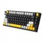 Lamzu Jet75 Gaming Tastatur, Magnetic Jade Gaming Switches, RGB - schwarz
