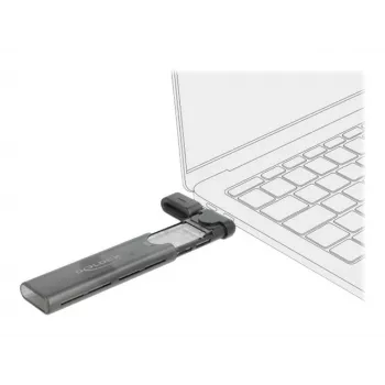 Obudowa SSD DeLOCK 42635 Czarna M.2