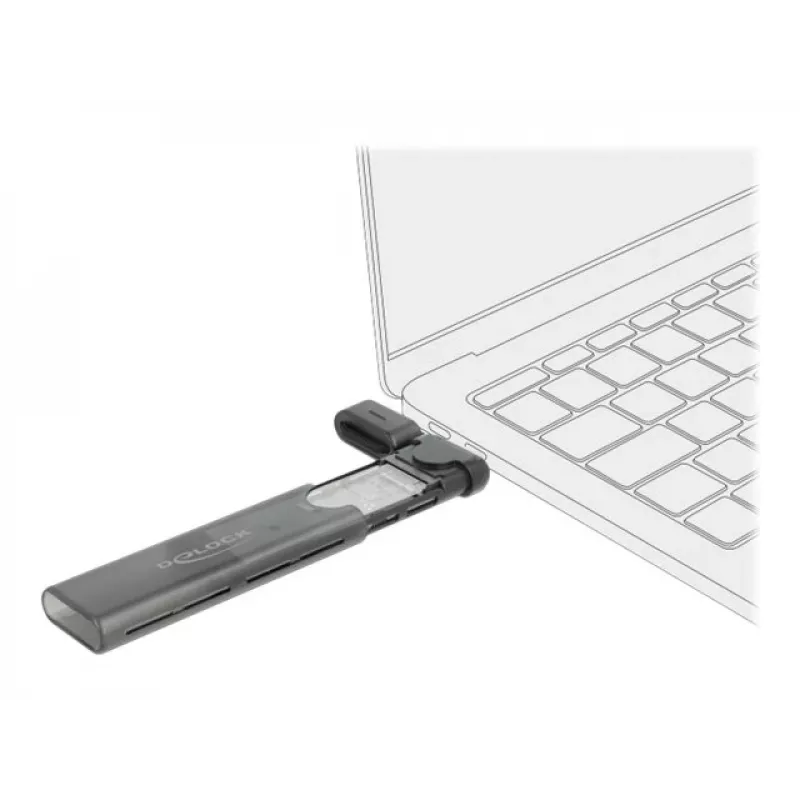 Obudowa SSD DeLOCK 42635 Czarna M.2