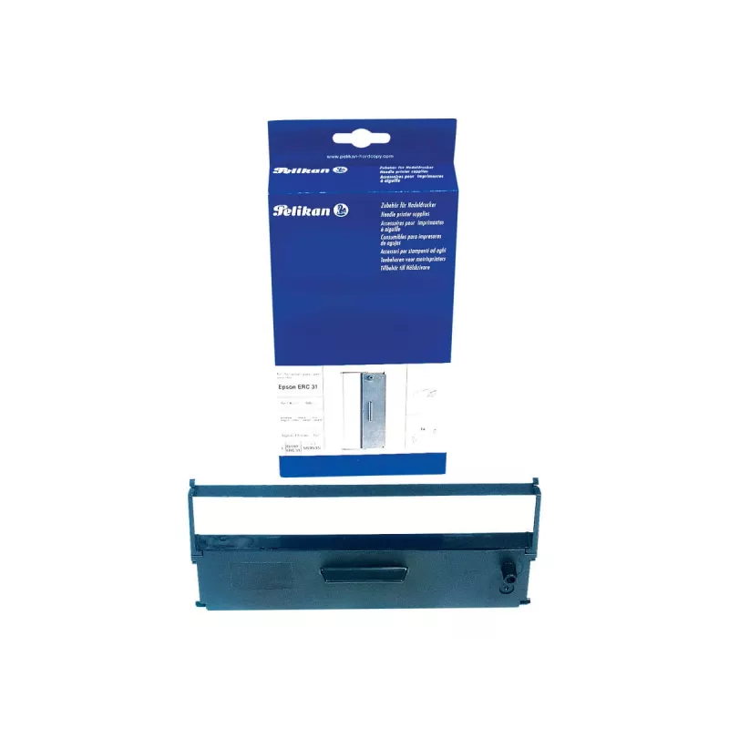 Tasiemka Pelikan Czarna - 13 mm x 13 m - do Epson TM H5000II