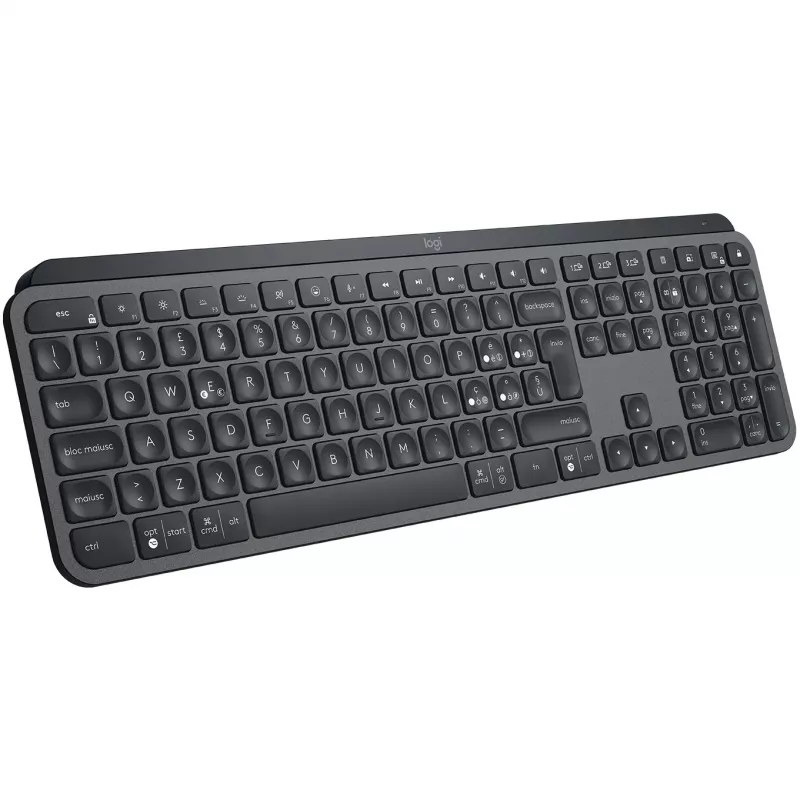 Logitech MX Keys for Business klawiatura RF bezprzewodowa + Bluetooth włoska grafitowa (920-010247)