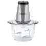 Rozdrabniacz elektryczny HEINRICH'S HMZ 8850, 500 W, misa 2 L, 4 ostrza, technopolimer, srebrny