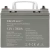 Hermetyczny akumulator AGM do UPS QOLTEC 53084 12V 36Ah LongLife
