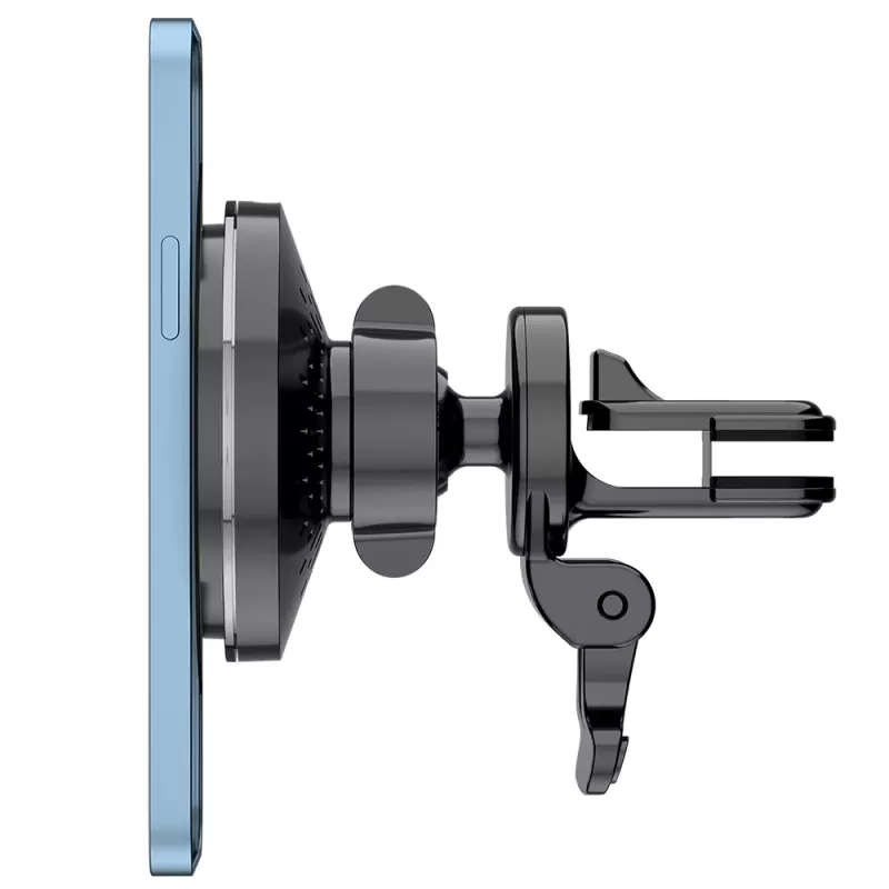 Bezprzewodowa ładowarka samochodowa Tellur TLL151431 kompatybilna z MagSafe 15 W czarna do smartfonów