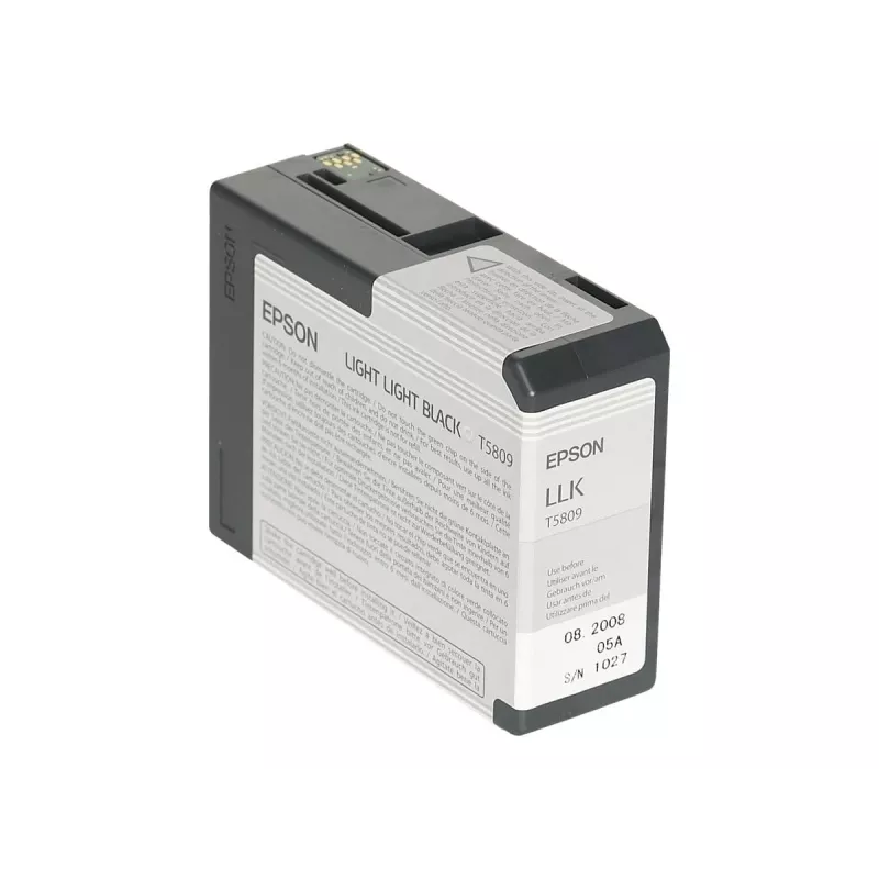 Epson Singlepack Light Light Black T580900, Light light black, Atrament pigmentowy, 80 ml, 1 szt.