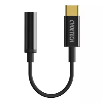 Adapter audio CHOETECH USB Type-C (męski) na 3.5 mm AUX (żeński) Model AUX003