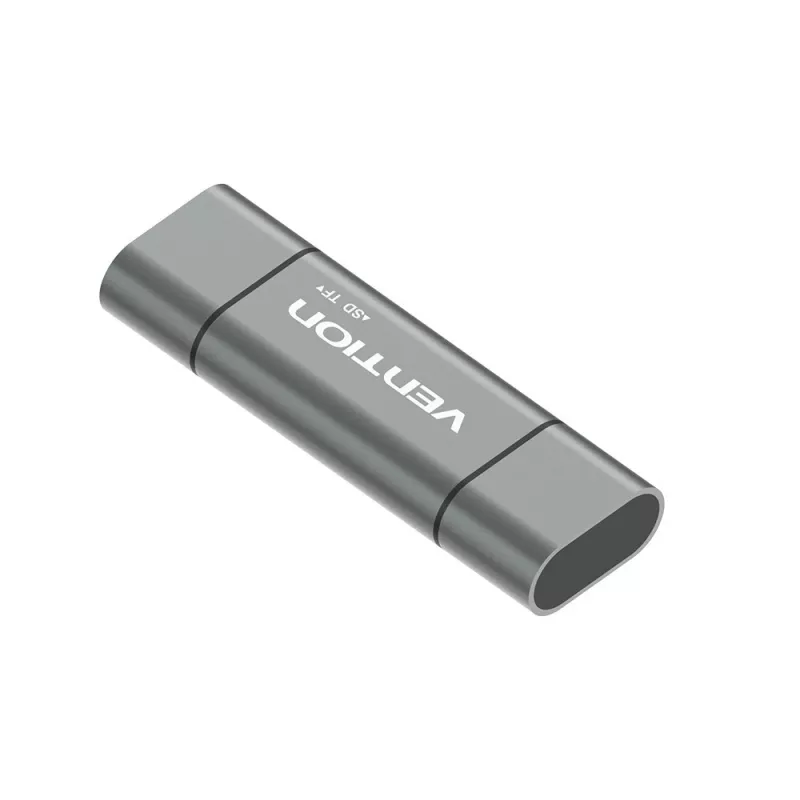 Vention USB3.0 wielofunkcyjny czytnik kart metalowy szary