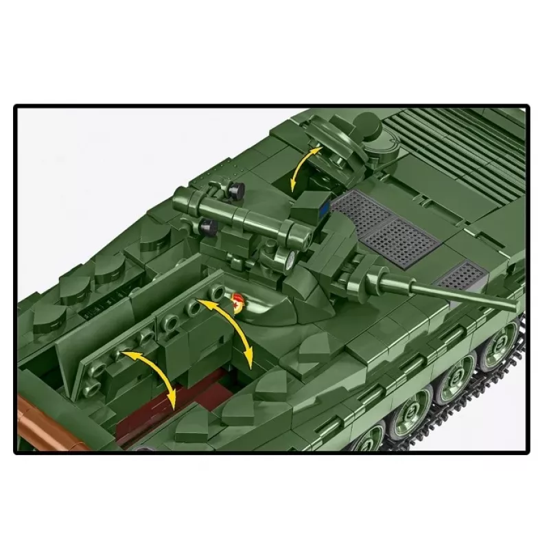 Zestaw konstrukcyjny Cobi Blocks BMP-1 758 elementów - klocki do budowy modelu w skali