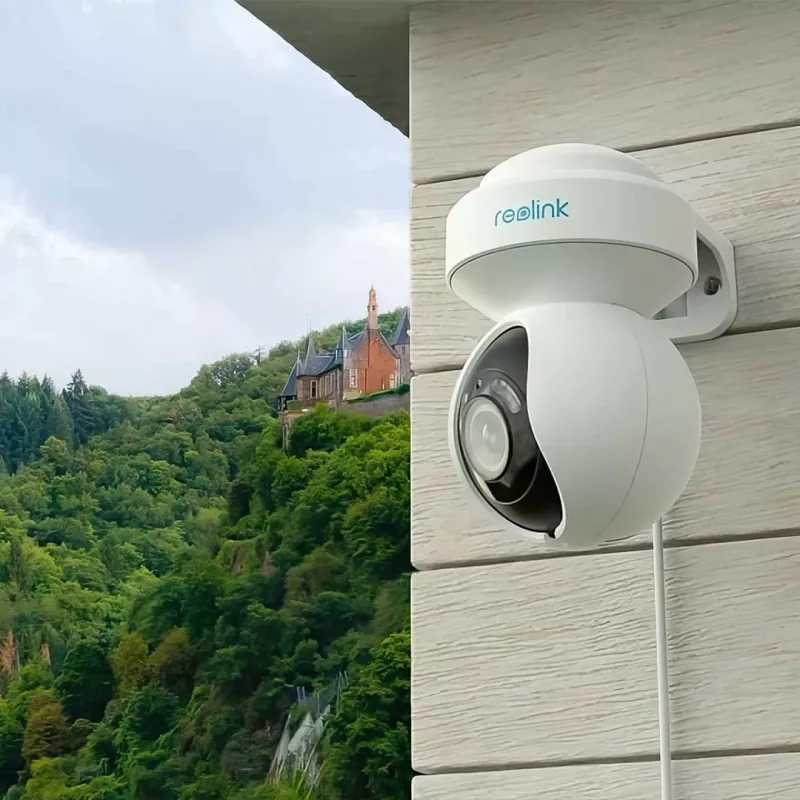 Reolink E Series E540 - 5MP zewnętrzna kamera Wi-Fi, detekcja osoby/pojazdu/zwierzęcia, obrót i pochylenie, 3-krotny zoom optyczny