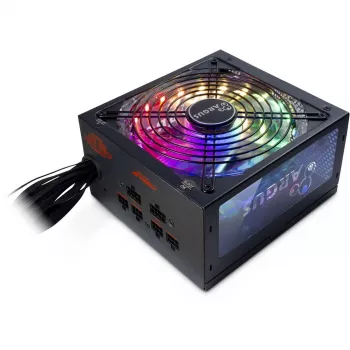 Zasilacz Inter-Tech Argus RGB-650W CM II 20+4 Pin ATX ATX Czarny