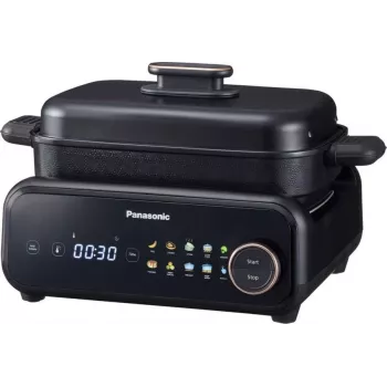 Panasonic 4-w-1 NF-GM400KXE multicooker parowar grill czarny, 4 funkcje