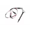 Pióro taktyczne GUARD YC-008-BL — kompaktowe pióro z duraluminium z tłuczkiem do szyb, 150 mm, 50 g, czarny