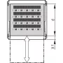 SCHROFF 19SHELF TELE.2U 600D RAL7035 - Akcesorium do szafy rack (22130353)