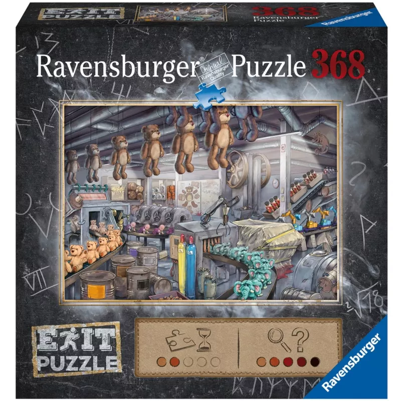 Puzzle Ravensburger 16484 — 368 elementów, szerokość 700 mm, wiek 12+