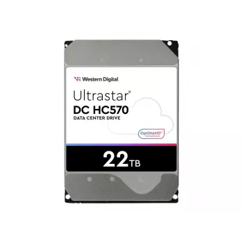 Dysk twardy 3.5 cala SAS Western Digital Ultrastar DH HC570 22 TB, 12 Gbit/s, 7200 RPM, 512 MB pamięci podręcznej