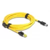 Kabel sieciowy DeLOCK 81252 Czarny Żółty 3m Cat6