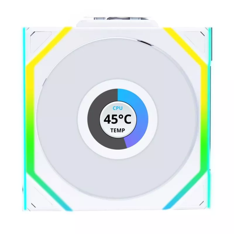 Lian Li UNI FAN SL Wireless LCD ARGB 120mm Biały 3-pak